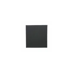 Serviette double point ouate noire 39 x 39 cm - par 50
