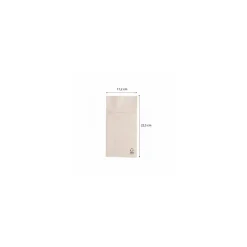 Serviette kangourou ouate recyclée pour couverts 40 x 40 cm - par 50