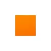 Serviette non tisse mandarine 40 x 40 cm - par 50