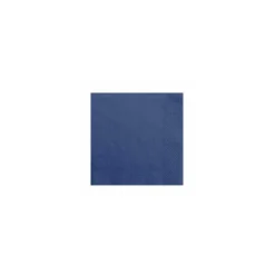 Serviette ouate bleu marine 39 x 39 cm - par 100