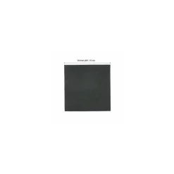 Serviette ouate noire 20 x 20 cm - par 100