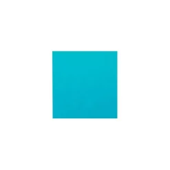 Serviette ouate turquoise 39 x 39 cm - par 100