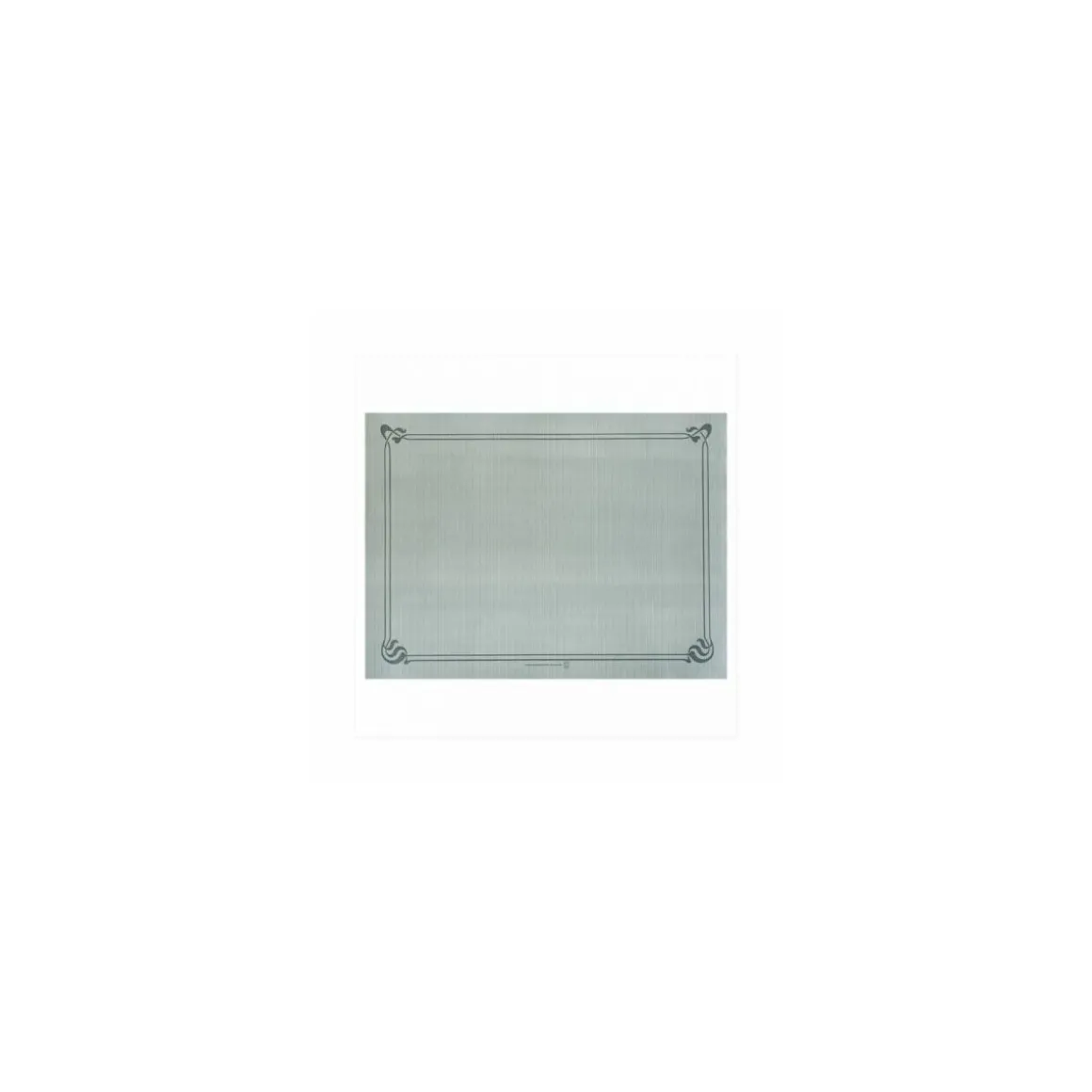 Set de table papier gris 31 x 43 cm - par 500