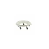 Socle rouleur rond 5 roues pour futs et conteneurs Gilac