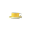 Soucoupe brush jaune ø 14 cm - par 6