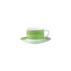 Soucoupe brush verte ø 14 cm - par 6