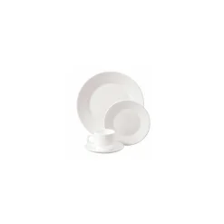 Soucoupe à déjeuner blanche verre trempé ø 15,3 cm - par 6
