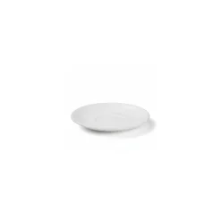 Soucoupe à thé blanche verre trempé ø 13 cm - par 6