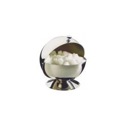 Sucrier boule inox ø 13,5 cm