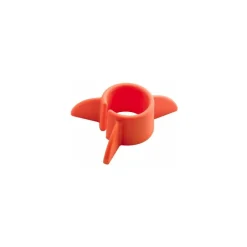 Support antidérapant orange pour yaourt ou compote - par 10