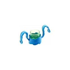 Support ergonomique avec poignées 3D silicone bleu