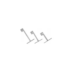 Support mural inox pour barre 200 mm