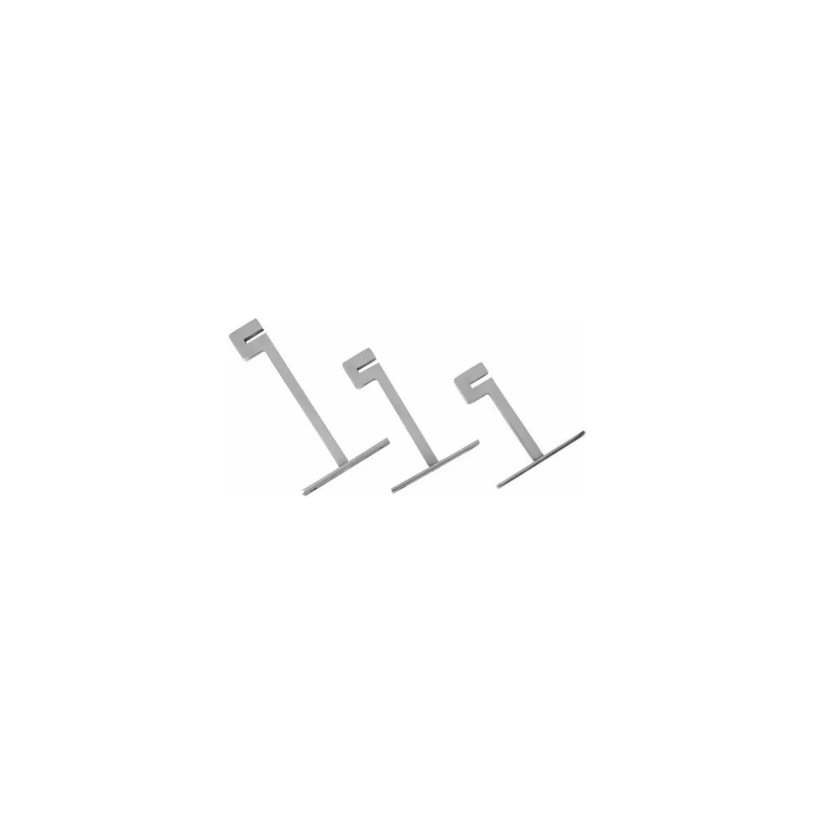 Support mural inox pour barre 150 mm
