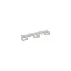 Support mural 3-5 produits PP blanc 42 cm