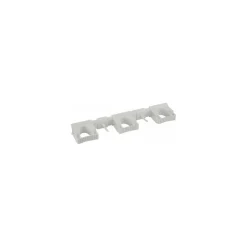 Support mural 3-5 produits PP blanc 42 cm