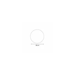 Support or double face rond Ø 28 cm - par 100