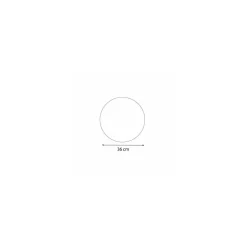 Support or double face rond Ø 36 cm - par 100