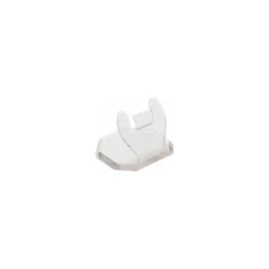 Support étiquette plastique transparent H 4,5 cm - par 10