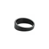 Surélévateur rond penché mélamine noire ø 9 cm H. 3 cm