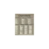 Tableau tarif charcuterie Geotradi bois