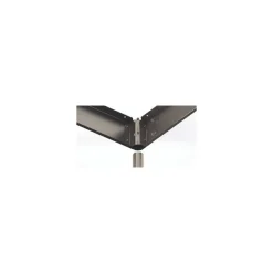 Table centrale démontable inox 120 x 70 x 90 cm