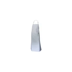 Tablier imperméable souple polyuréthane blanc 115 x 90 cm