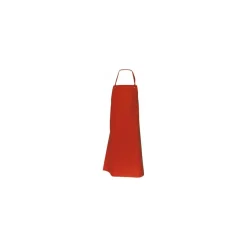 Tablier imperméable souple polyuréthane rouge 115 x 90 cm
