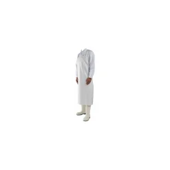 Tablier poissonnerie blanc vinyle 350 µ 100 cm