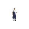 Tablier valet bleu coton 100 cm