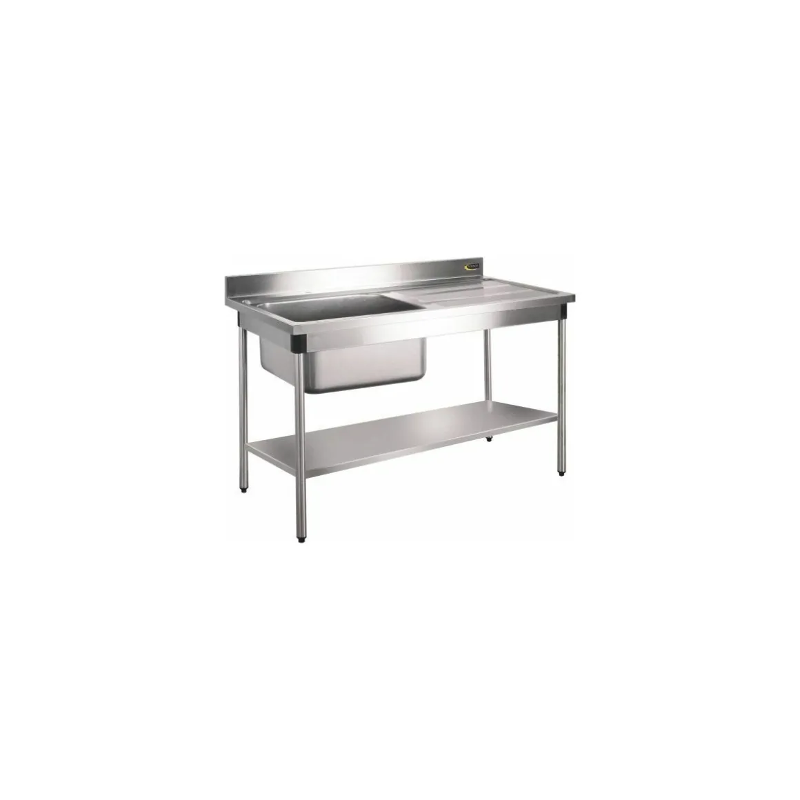 Étagère pour table inox 120 x 70 cm