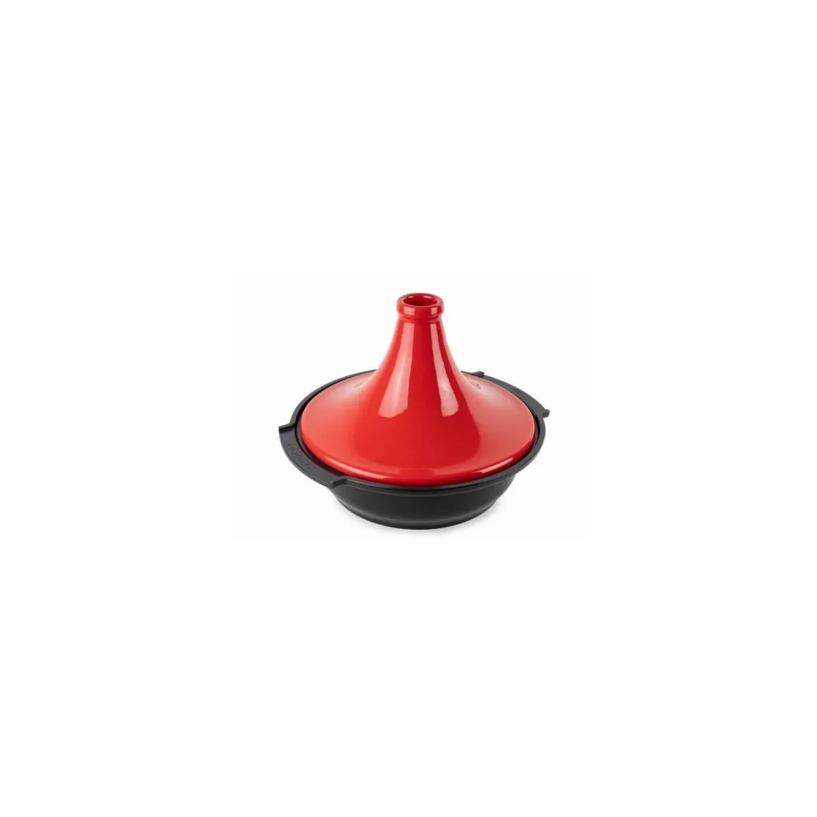 Tajine induction Atlas alu et céramique rouge Ø 30 cm