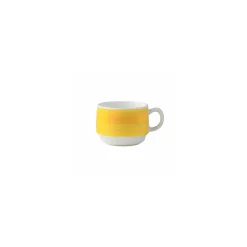 Tasse brush jaune 19 cl - par 12