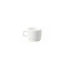 Tasse à café blanche verre trempé 8cl ø 6 cm - par 12