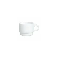 Tasse à déjeuner blanc 250 ml - par 12
