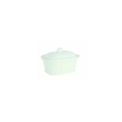 Terrine à foie gras porcelaine blanche 25 cl