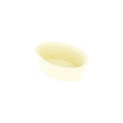 Terrine ovale plastique beige 30 cl - par 104