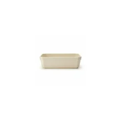Terrine rectangulaire plastique beige 250 cl - par 10