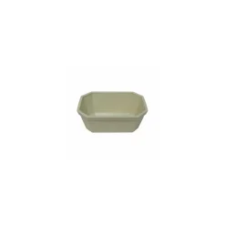Terrine rectangulaire plastique beige 50 cl - par 100