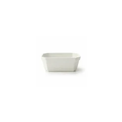 Terrine rectangulaire plastique blanc 50 cl - par 100