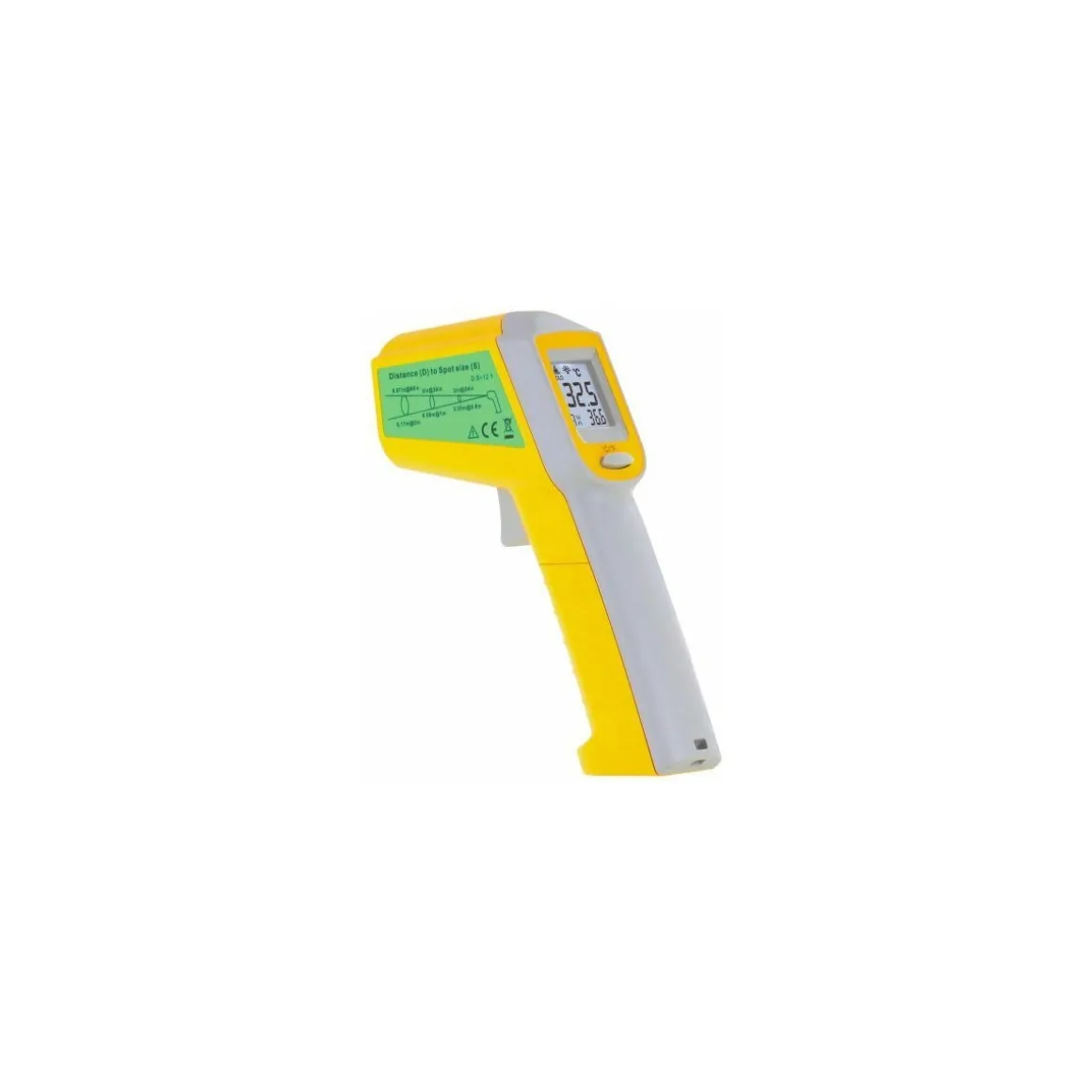 Thermomètre laser infrarouge -38°c +365°c