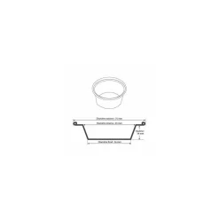 Timbale plissée aluminium GO85 8 cl - par 100