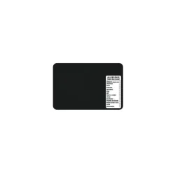 Étiquette allergènes sans pique noire 10,5 x 7 cm - par 10