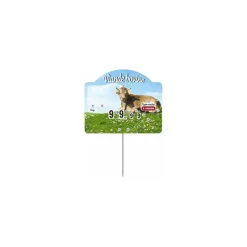 Étiquette "Champêtre viande bovine" sans texte à pique et tournette 10,6 x 8,7 cm - par 10