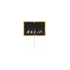 Étiquette écolière sans texte à pique avec tournette 7 x 10,5 cm - par 10