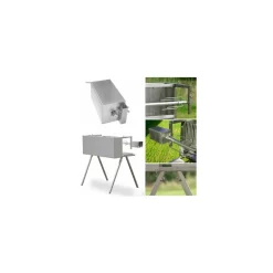 Tournebroche bois L1400