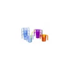 Verre découpe nasale paille copolyester transparent 16 cl - par 12