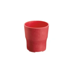 Verre végétal réutilisable Lilitouch rouge 20 cl - par 18