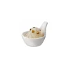 Verrine anse mélamine blanche 5 cl 7 x 7 x 6 cm - par 24