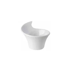 Verrine bol mélamine blanche 7 cl 7 x 8,5 x 6 cm - par 24
