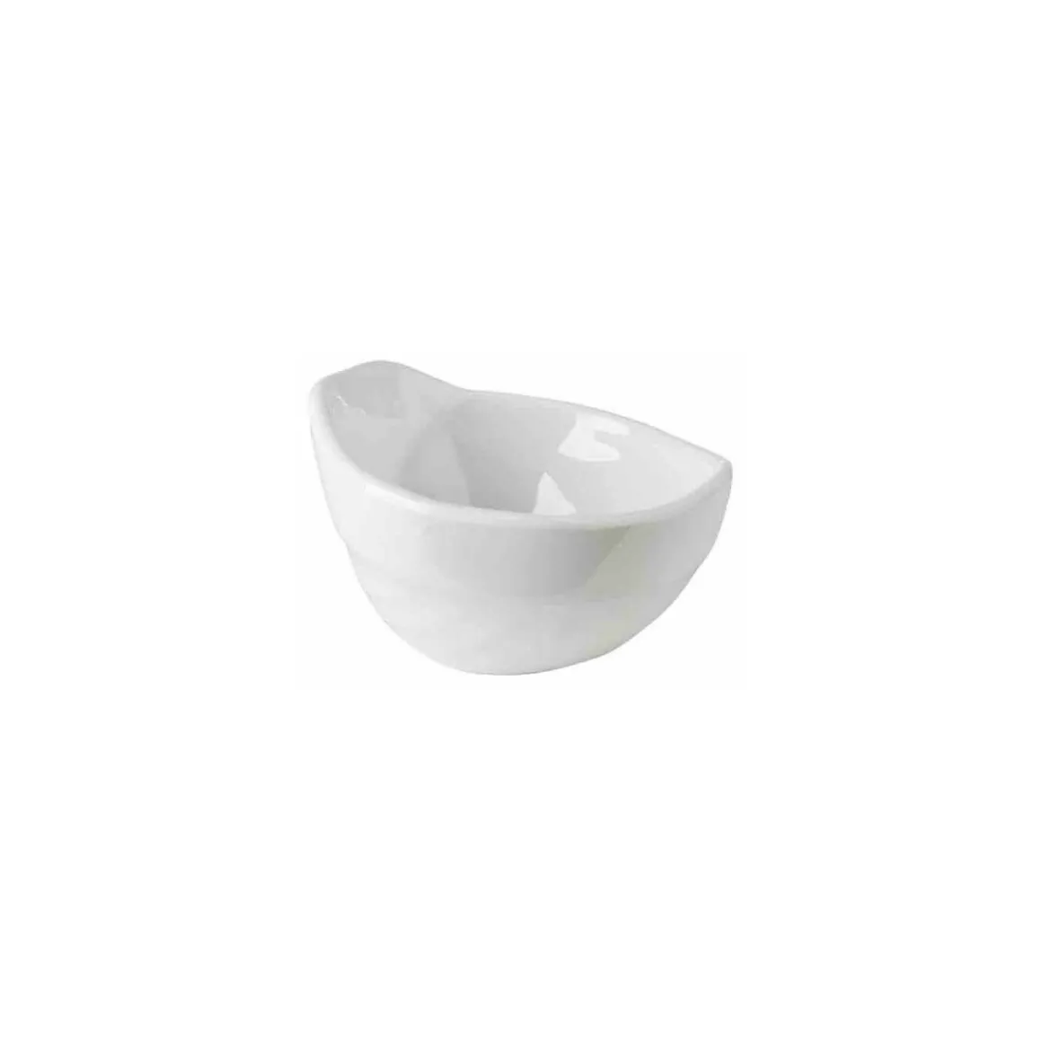 Verrine bol mélamine blanche 5 cl 7 x 7,5 x 4,5 cm - par 24